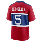 Johmsee NY.Giants #5 Kayvon Thibodeaux Century Red Alternate Player Game Stitched Jerseys