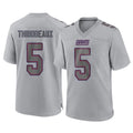 Johmsee NY.Giants #5 Kayvon Thibodeaux Player Gray Atmosphere Fashion Limited Game Stitched Jerseys