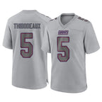 Johmsee NY.Giants #5 Kayvon Thibodeaux Player Gray Atmosphere Fashion Limited Game Stitched Jerseys