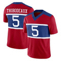Johmsee NY.Giants #5 Kayvon Thibodeaux Player Red Century Vapor F.U.S.E. Home Game Stitched Jerseys