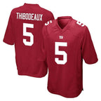 Johmsee NY.Giants #5 Kayvon Thibodeaux Player Red Home Game Stitched Jerseys
