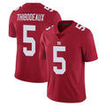 Johmsee NY.Giants #5 Kayvon Thibodeaux Player Red Limited Vapor Untouchable Home Game Stitched Jerseys