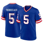 Johmsee NY.Giants #5 Kayvon Thibodeaux Player Royal Classic Home Game Stitched Jerseys