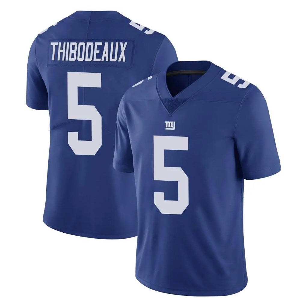 Johmsee NY.Giants #5 Kayvon Thibodeaux Player Royal Limited Vapor Untouchable Home Game Stitched Jerseys