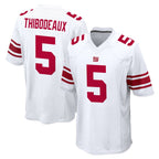 Johmsee NY.Giants #5 Kayvon Thibodeaux Player White Home Game Stitched Jerseys