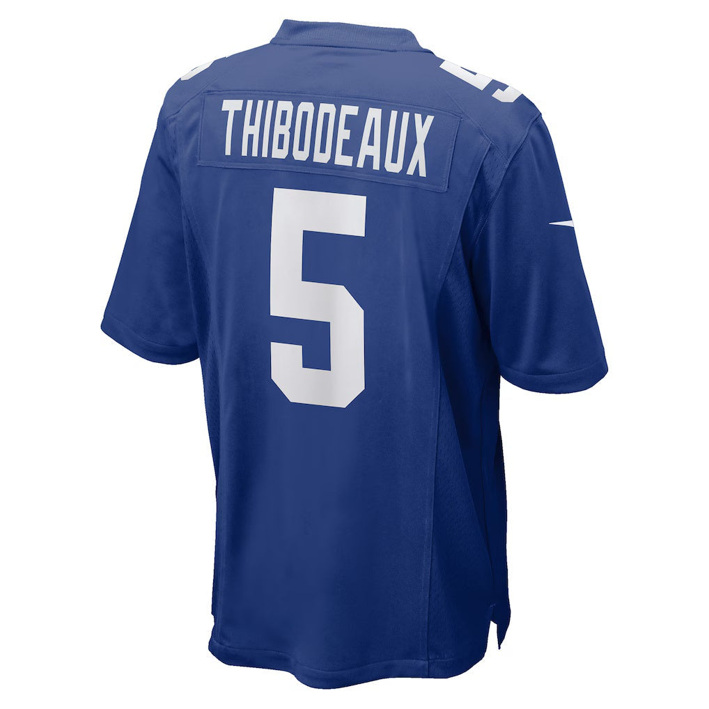 Johmsee NY.Giants #5 Kayvon Thibodeaux Royal Player Game Stitched Jerseys
