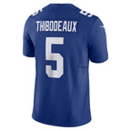 Johmsee NY.Giants #5 Kayvon Thibodeaux Royal Vapor F.U.S.E. Limited Stitched Jerseys