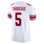 Johmsee NY.Giants #5 Kayvon Thibodeaux White Vapor F.U.S.E. Limited Stitched Jerseys