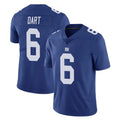 Johmsee NY.Giants #6 Jaxson Dart Player Royal Limited Vapor Untouchable Home Game Stitched Jerseys