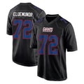 Johmsee NY.Giants #72 Jermaine Eluemunor Player Carbon Fashion Limited Home Game Stitched Jerseys
