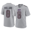 Johmsee NY.Giants #8 Jevon Holland Player Gray Atmosphere Fashion Limited Game Stitched Jerseys
