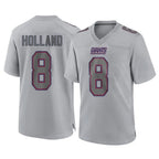 Johmsee NY.Giants #8 Jevon Holland Player Gray Atmosphere Fashion Limited Game Stitched Jerseys