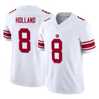 Johmsee NY.Giants #8 Jevon Holland Player White Limited Vapor F.U.S.E. Home Game Stitched Jerseys