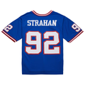 Johmsee NY.Giants #92 Michael Strahan Mitchell & Ness Royal 1993 Legacy Replica Jersey