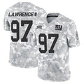 Johmsee NY.Giants #97 Dexter Lawrence II Player Arctic Camo Salute to Service Limited Stitched Jerseys