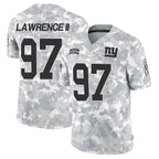 Johmsee NY.Giants #97 Dexter Lawrence II Player Arctic Camo Salute to Service Limited Stitched Jerseys