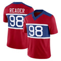 Johmsee NY.Giants #98 DJ Reader Player Red Century Vapor F.U.S.E. Home Game Stitched Jerseys