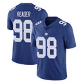 Johmsee NY.Giants #98 DJ Reader Player Royal Limited Vapor Untouchable Home Game Stitched Jerseys