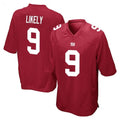 Johmsee NY.Giants #9 Lsaiah Likely Player Red Home Game Stitched Jerseys