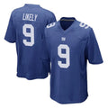 Johmsee NY.Giants #9 Lsaiah Likely Player Royal Home Game Stitched Jerseys