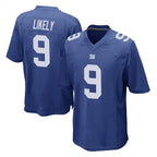 Johmsee NY.Giants #9 Lsaiah Likely Player Royal Home Game Stitched Jerseys