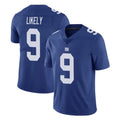 Johmsee NY.Giants #9 Lsaiah Likely Player Royal Limited Vapor Untouchable Home Game Stitched Jerseys