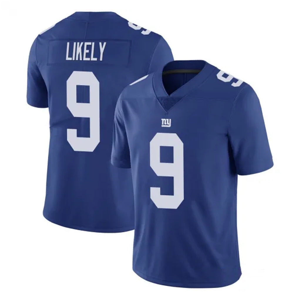 Johmsee NY.Giants #9 Lsaiah Likely Player Royal Limited Vapor Untouchable Home Game Stitched Jerseys