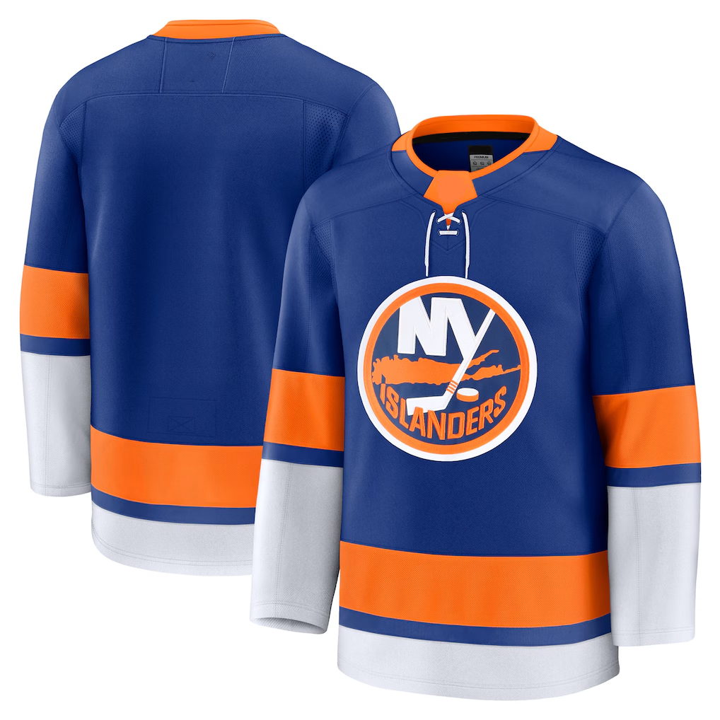 Johmsee NY.Islanders Royal Home Premium Jerseys