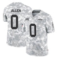 Johmsee NY.Jets #0 Braelon Allen Player Arctic Camo Salute to Service Limited Stitched Jerseys