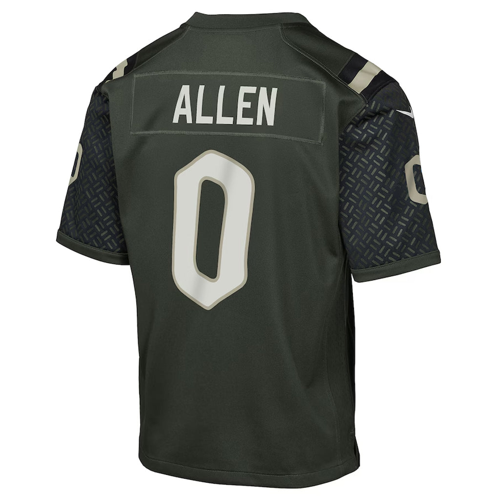 Johmsee NY.Jets #0 Braelon Allen Player Gotham Green Rivalries Collection Game Stitched Jerseys