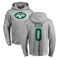 Johmsee NY.Jets #0 Braelon Allen Player Gray LOGO Pullover Hoodies Limited Game Stitched Jerseys
