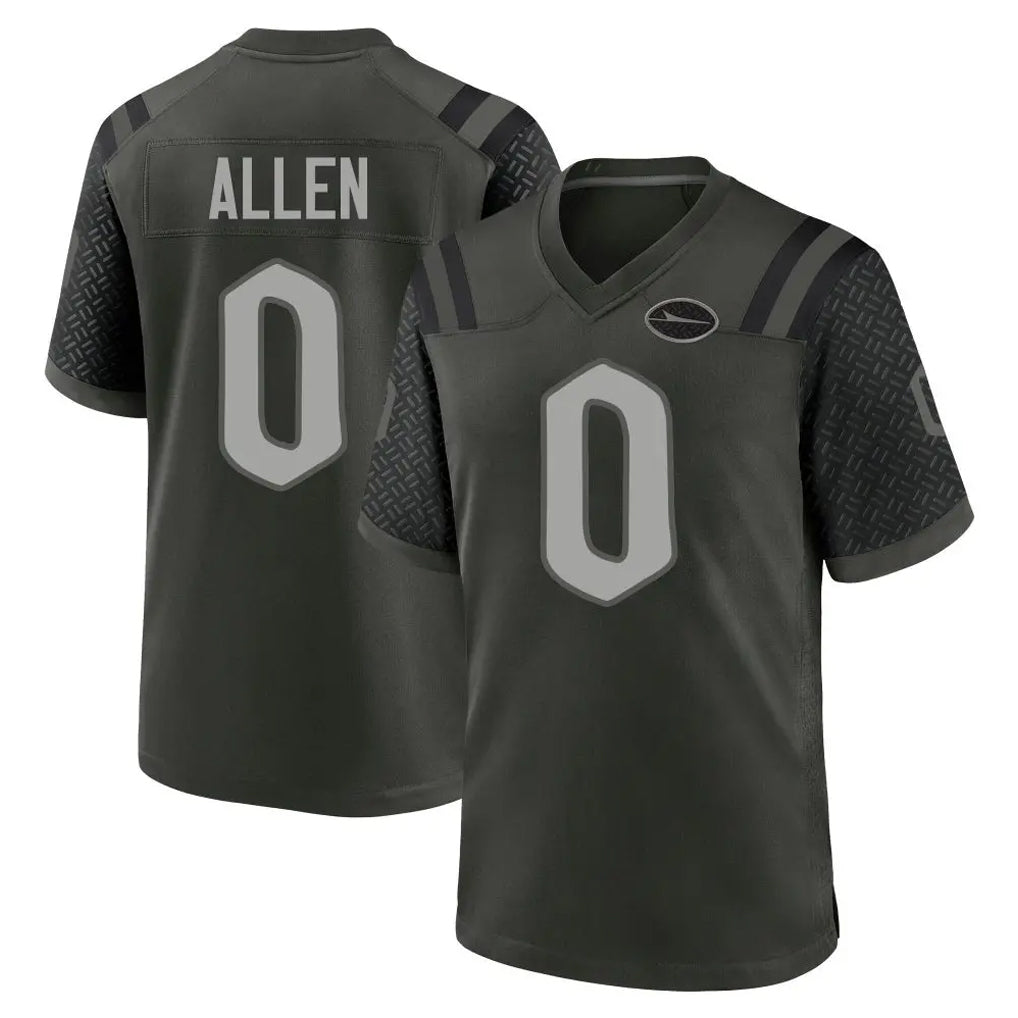 Johmsee NY.Jets #0 Braelon Allen Player Green 2025 Rivalries Collection Home Game Stitched Jerseys