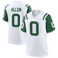 Johmsee NY.Jets #0 Braelon Allen Player White Classic Alternate Game Stitched Jerseys