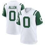Johmsee NY.Jets #0 Braelon Allen Player White Classic Alternate Game Stitched Jerseys