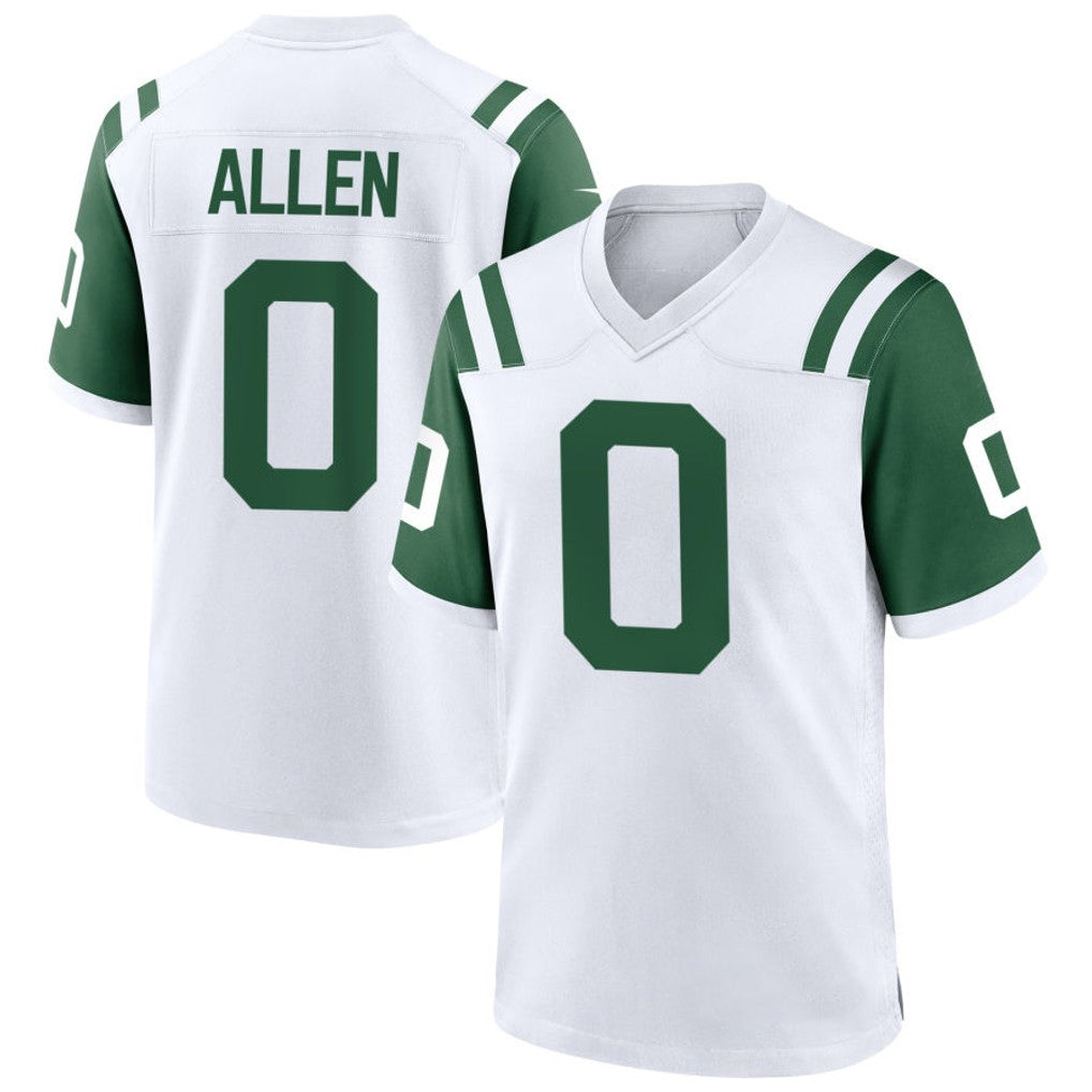 Johmsee NY.Jets #0 Braelon Allen Player White Classic Alternate Game Stitched Jerseys