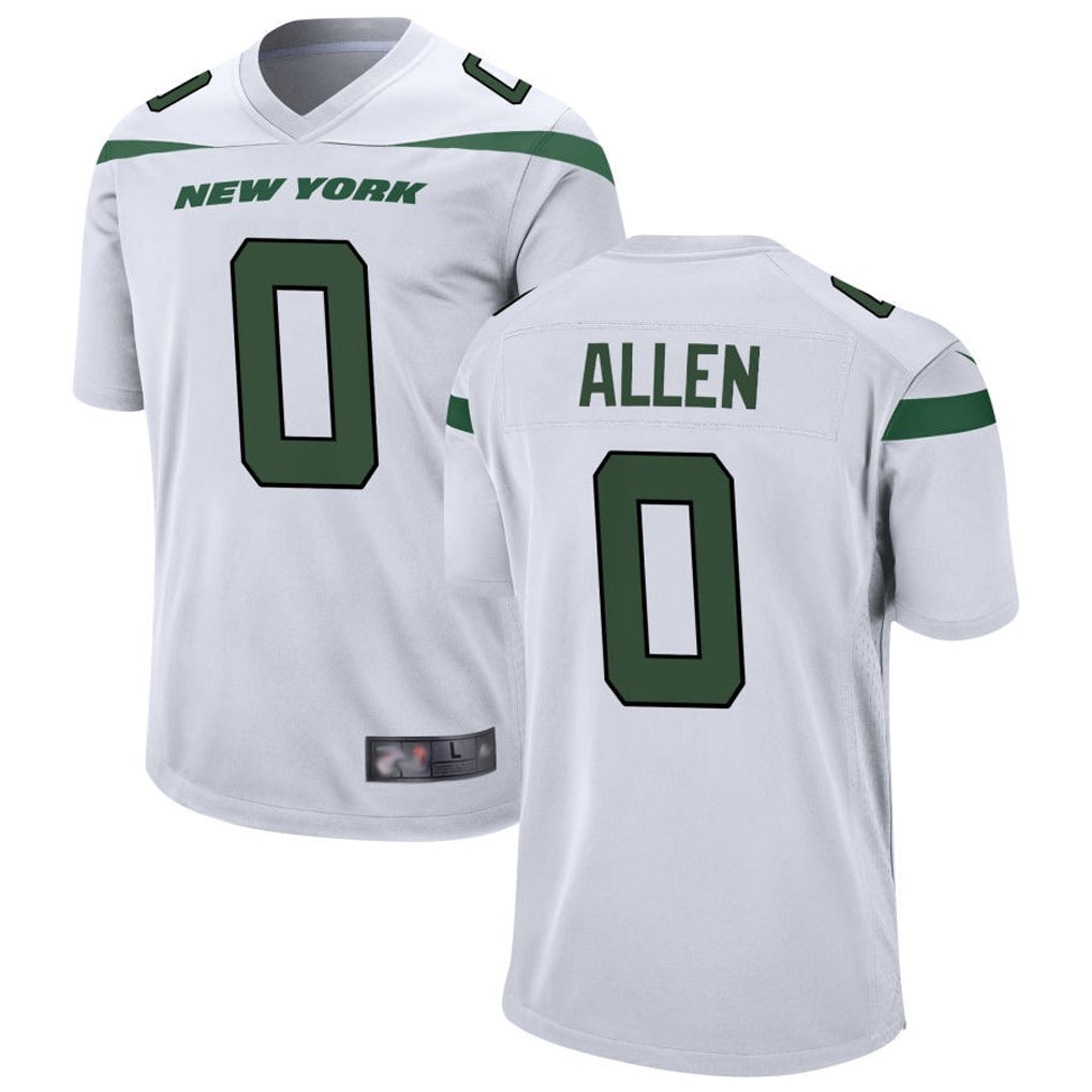 Johmsee NY.Jets #0 Braelon Allen Player White Game Stitched Jerseys