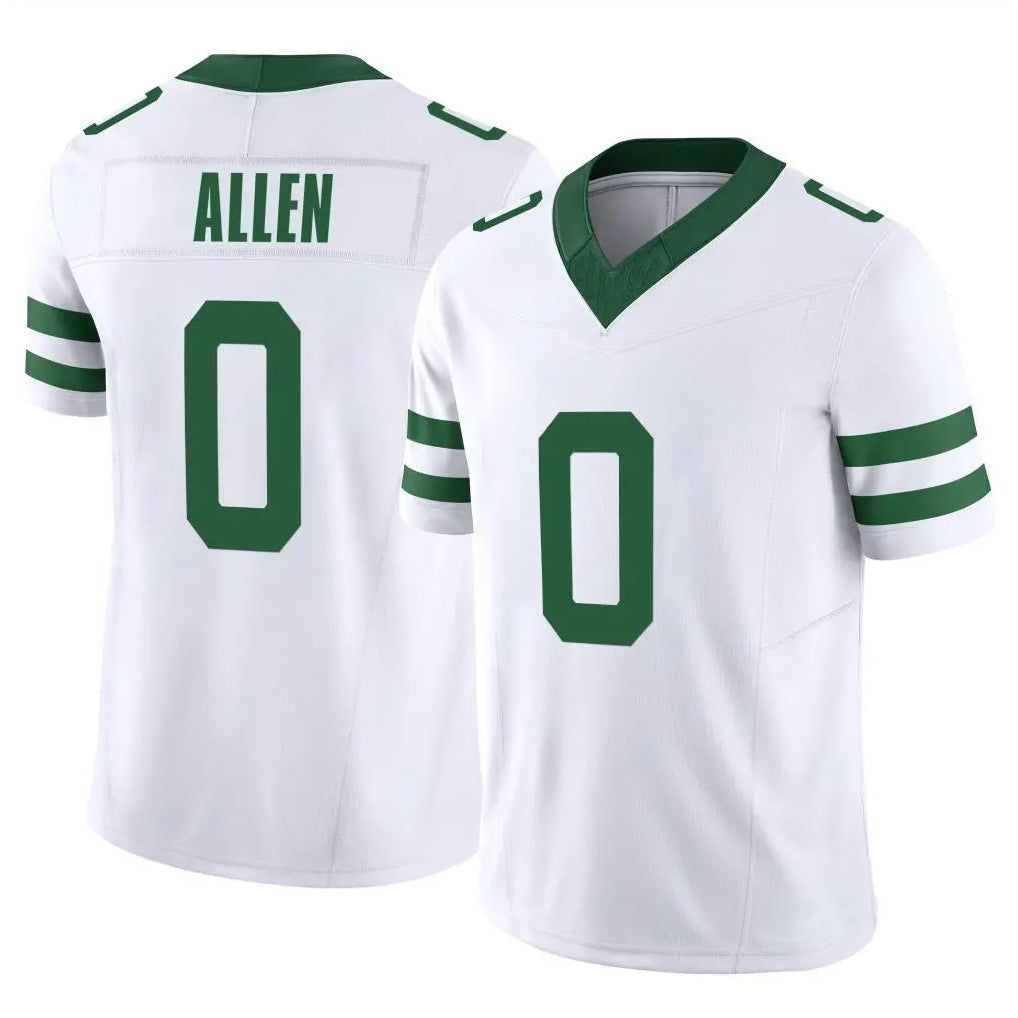 Johmsee NY.Jets #0 Braelon Allen Player White Vapor F.U.S.E. Limited Stitched Jerseys
