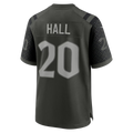 Johmsee NY.Jets #20 Breece Hall Gotham Green 2025 Rivalries Collection Game Stitched Jerseys