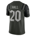 Johmsee NY.Jets #20 Breece Hall Gotham Green 2025 Rivalries Collection Stitched Limited Jerseys