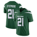Johmsee NY.Jets #21 Brandon Stephens Player Green Limited Vapor Home Game Stitched Jerseys