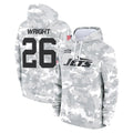 Johmsee NY.Jets #26 Nahshon Wright Player Arctic Camo Salute to Service Pullover Hoodies Limited Game Stitched Jerseys