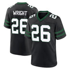 Johmsee NY.Jets #26 Nahshon Wright Player Black Legacy Home Game Stitched Jerseys