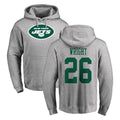 Johmsee NY.Jets #26 Nahshon Wright Player Gray LOGO Pullover Hoodies Limited Game Stitched Jerseys