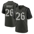 Johmsee NY.Jets #26 Nahshon Wright Player Green 2025 Rivalries Collection Home Game Stitched Jerseys