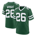 Johmsee NY.Jets #26 Nahshon Wright Player Green Legacy Home Game Stitched Jerseys
