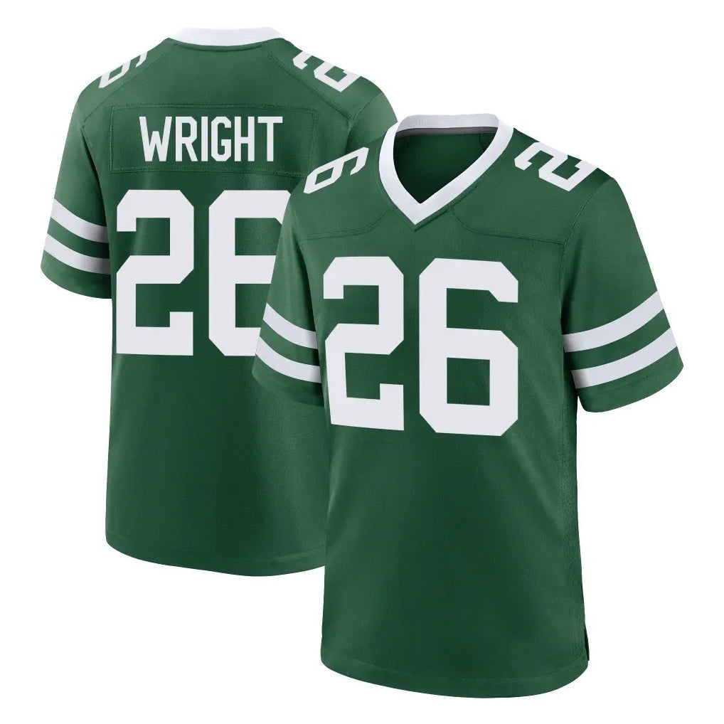 Johmsee NY.Jets #26 Nahshon Wright Player Green Legacy Home Game Stitched Jerseys
