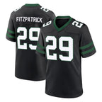 Johmsee NY.Jets #29 Minkah Fitzpatrick Player Black Legacy Home Game Stitched Jerseys