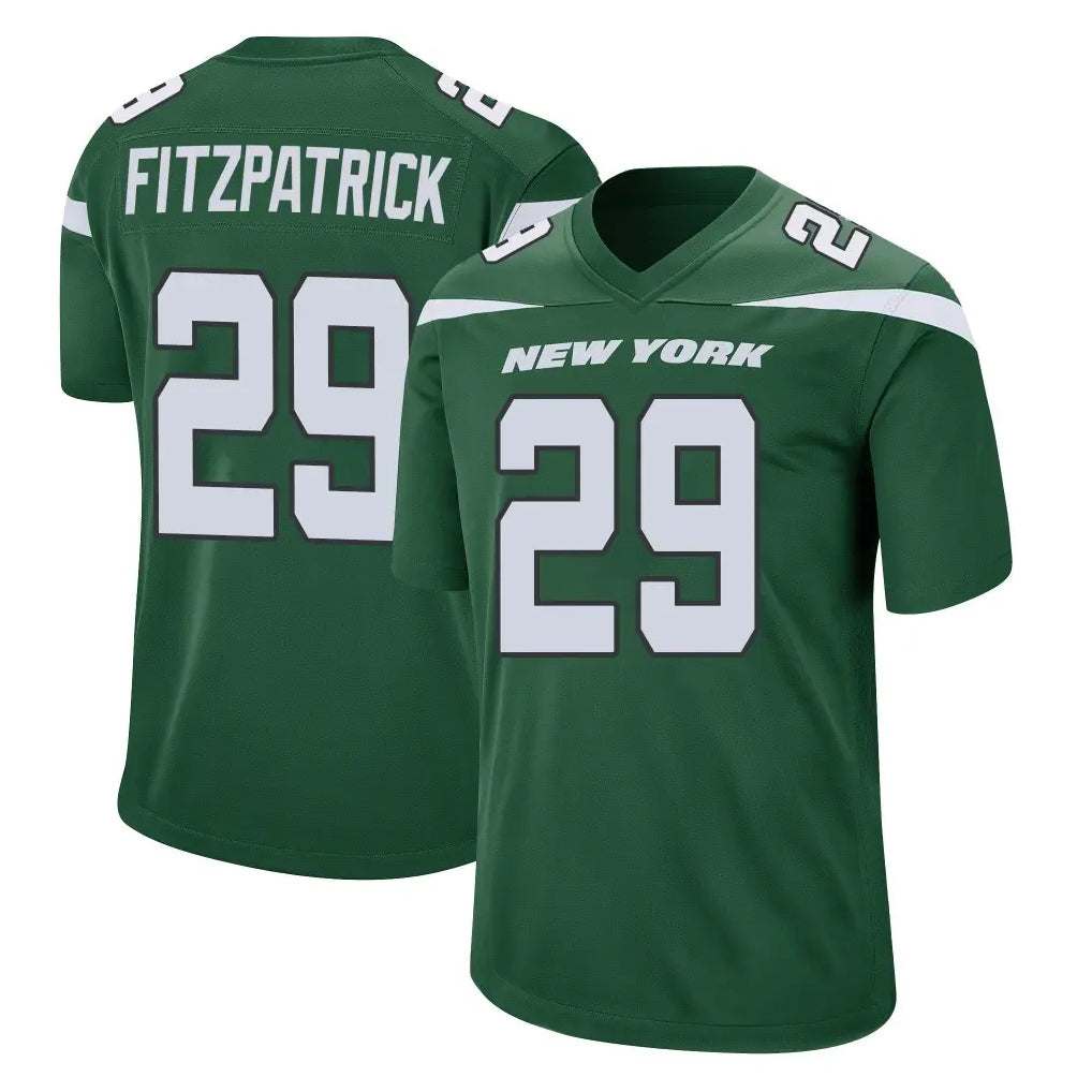 Johmsee NY.Jets #29 Minkah Fitzpatrick Player Green Home Game Stitched Jerseys
