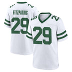 Johmsee NY.Jets #29 Minkah Fitzpatrick Player White Legacy Home Game Stitched Jerseys