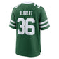 NY.Jets #36 Khalil Herbert Legacy Green Team Game Stitched American Football Jerseys